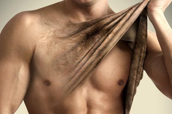 Последний писк мужской моды - депиляция волос на груди
