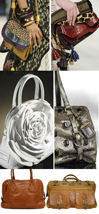 Сумки-клатчи стали элементом городского casual. Все миниатюрные сумочки Dolce&Gabbana щедро расшиты жемчугом, драгоценными и полудрагоценными камнями.
