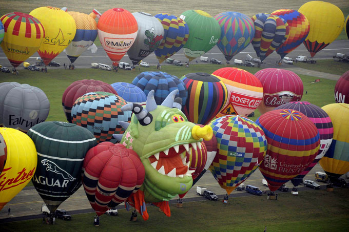 Во Франции установлен рекорд полета на воздушных шарах