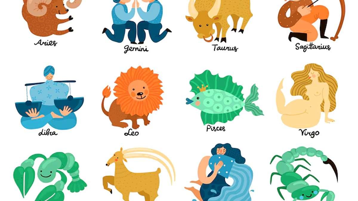 Набор знаков зодиака