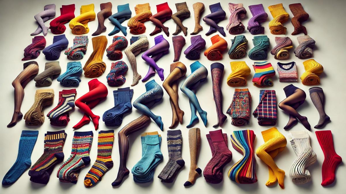 Цветные колготки