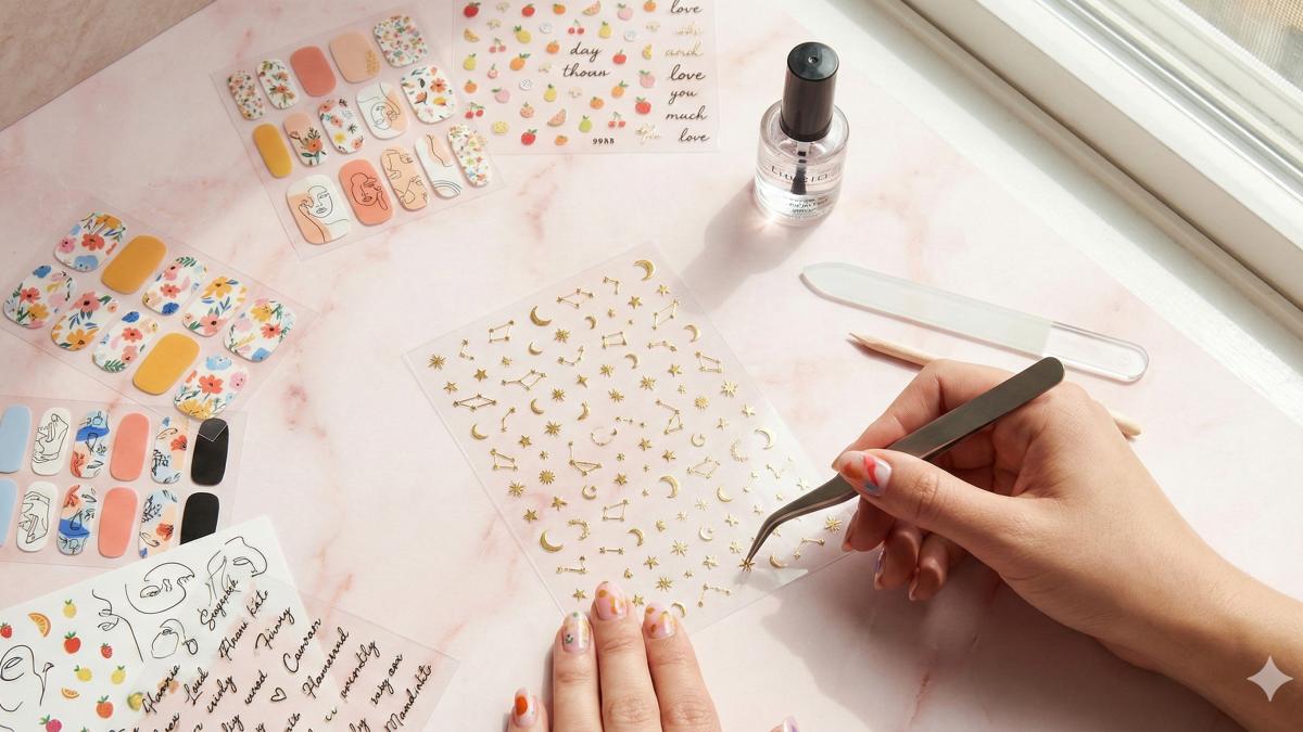 Наклейки для ногтей