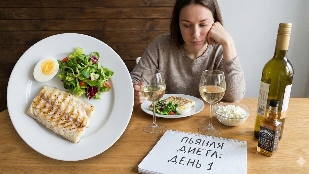 Пьяная диета
