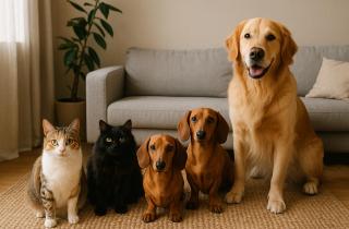 Кошка и собака под одной крышей: 3 секрета идеальной дружбы питомцев