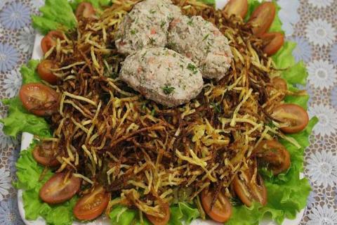 Салат Гнездо глухаря: классический рецепт, история, секреты текстуры и точный разбор ингредиентов