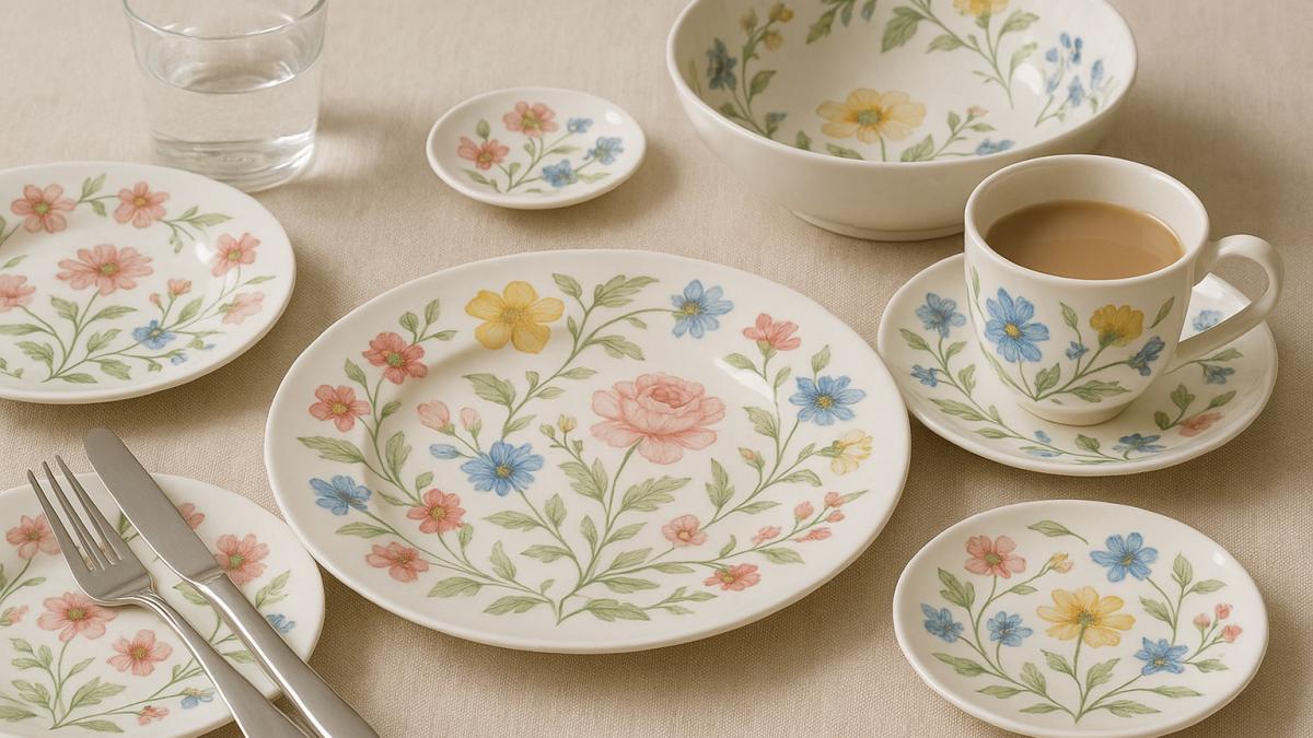 Цветочные сервизы