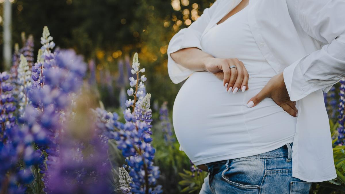 Беременная женщина