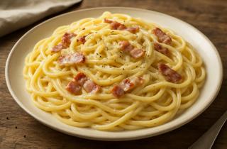 Паста карбонара: как сделать её менее калорийной и более вкусной