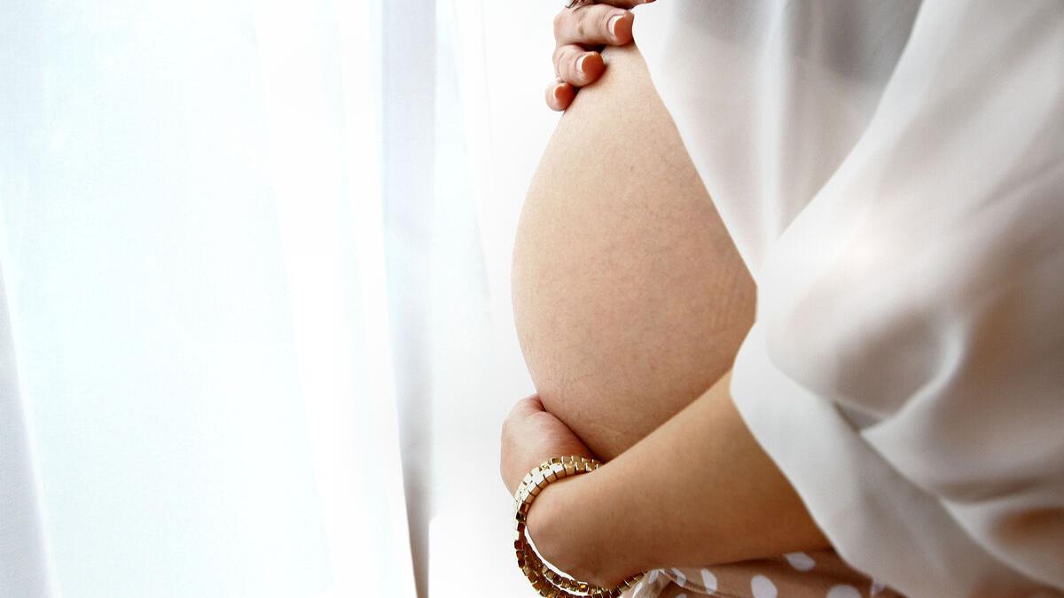 Беременная женщина