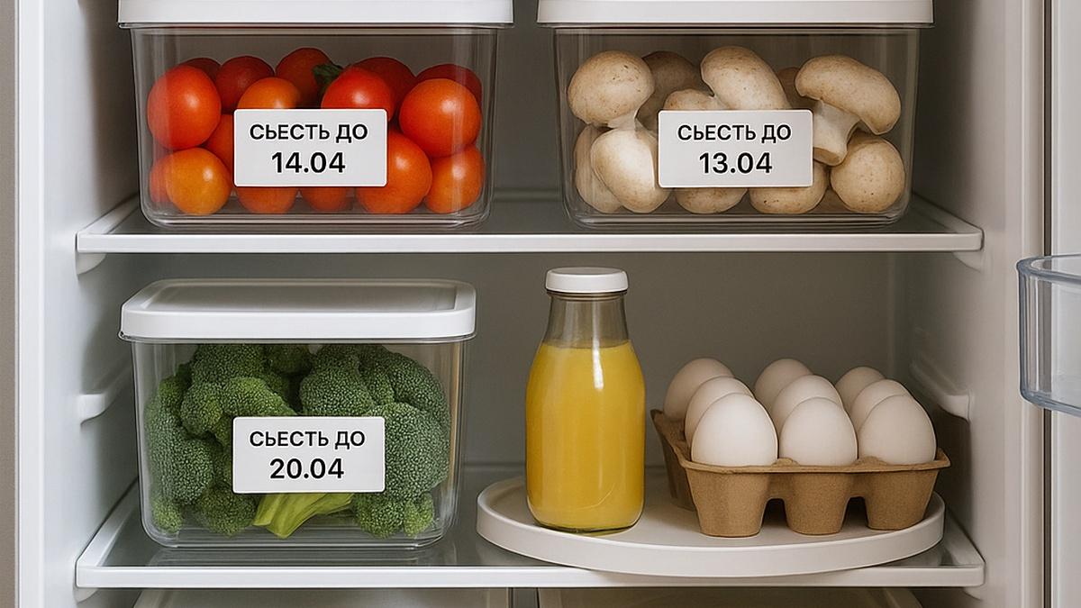 идеальная организация холодильника