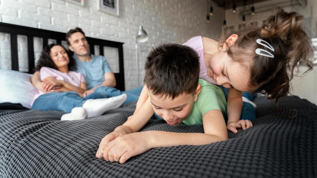 Дети с родителями