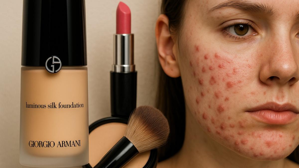 Люксовая косметика и акне