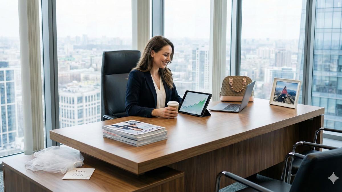 Женщина в офисе