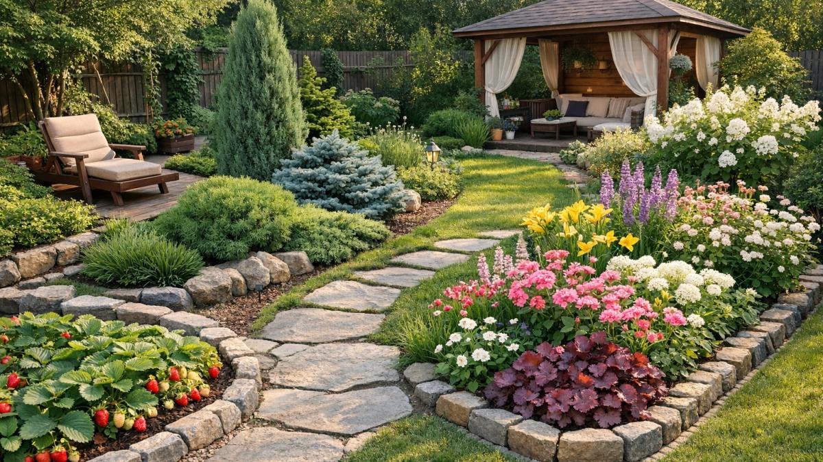 Цветущий сад