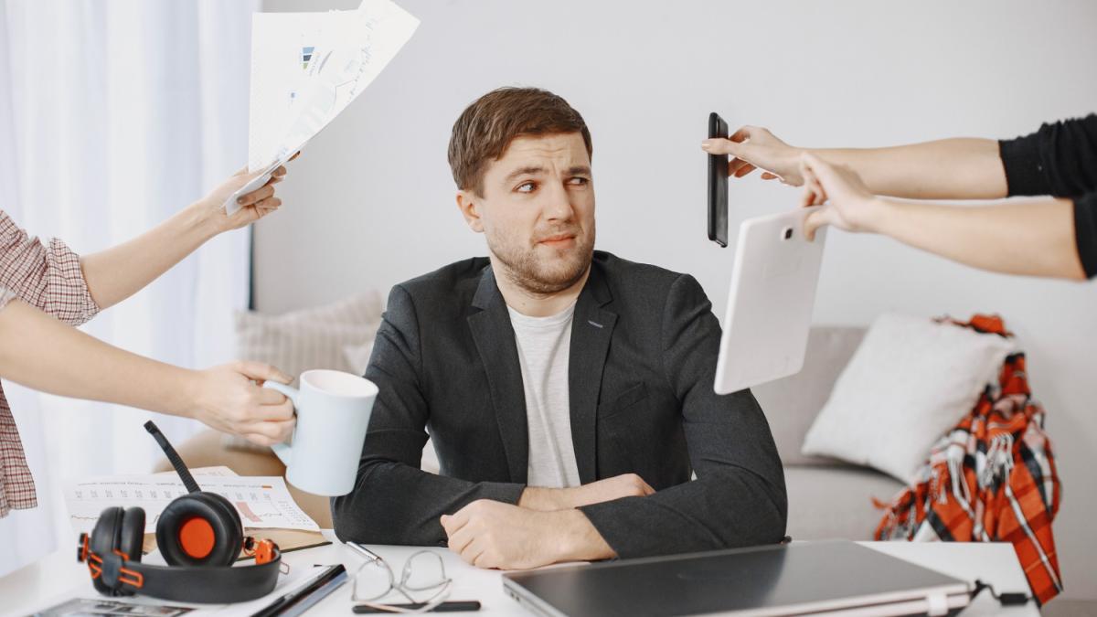 Многозадачный человек