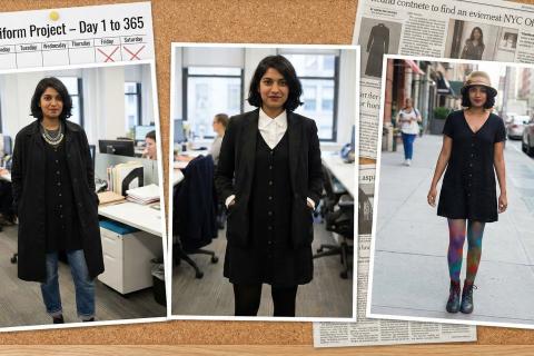 Один год в черном: как Шина Матэйкен сэкономила тысячи долларов и стала иконой стиля Нью-Йорка