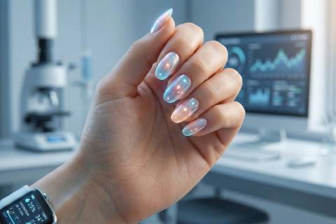 Маникюр превращается в лабораторию: биометрический датчик на пальце определит дефицит витаминов
