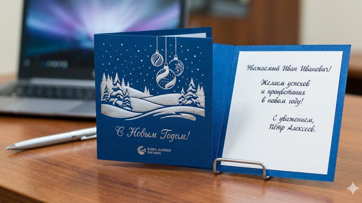 Поздравительная открытка