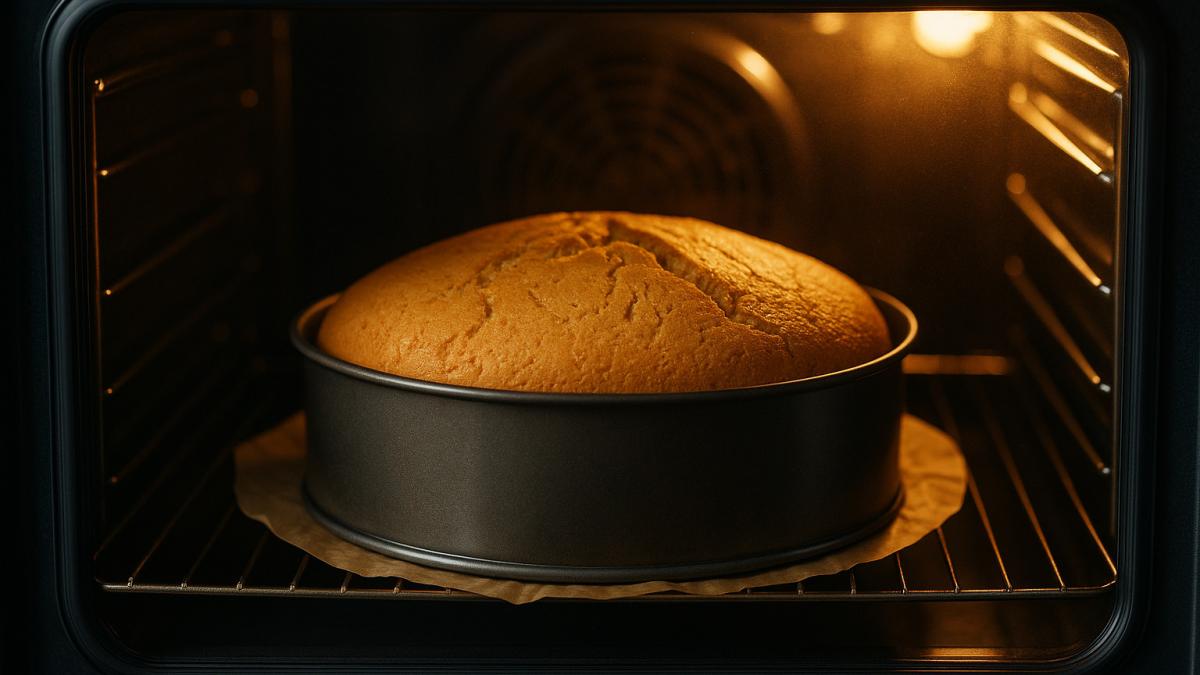 Бисквит в духовке
