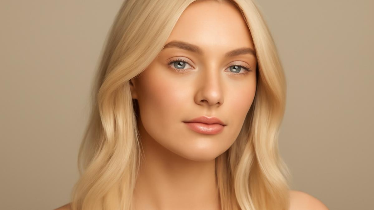 Девушка блондинка