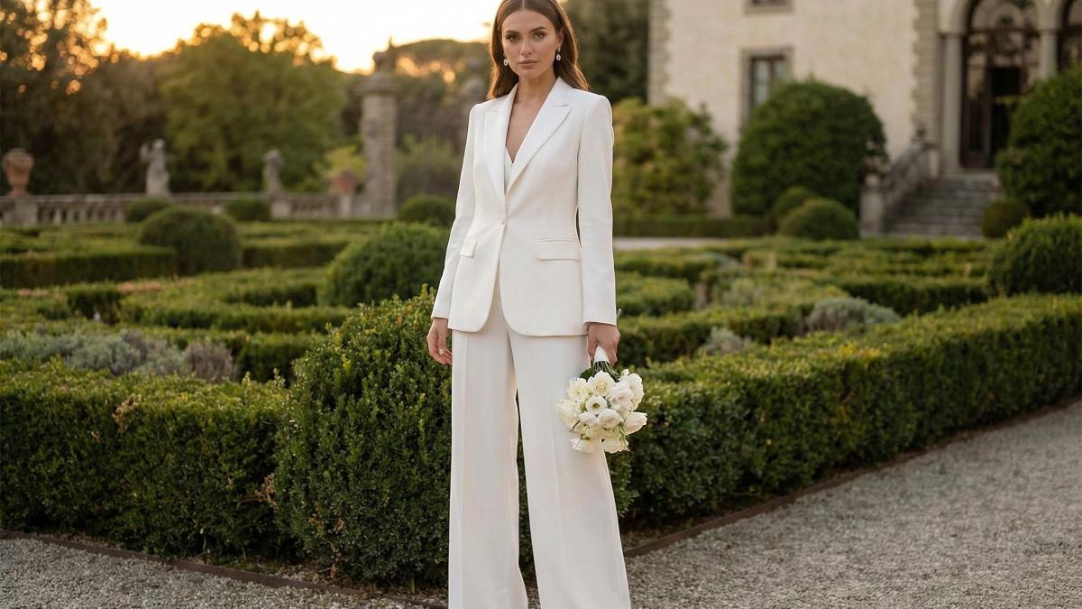 Свадебный костюм невесты