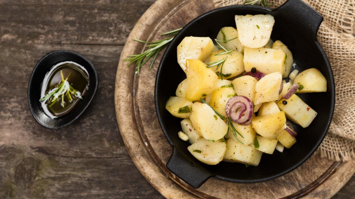 Картошка с луком