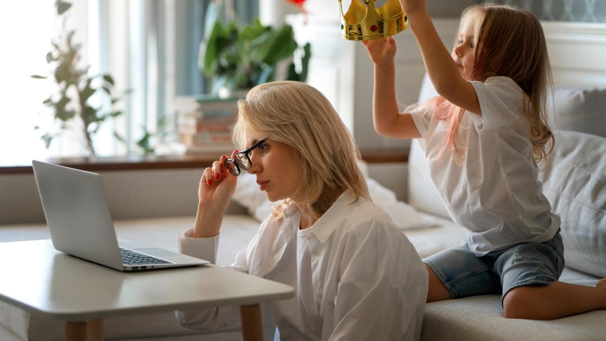 мама с ребенком