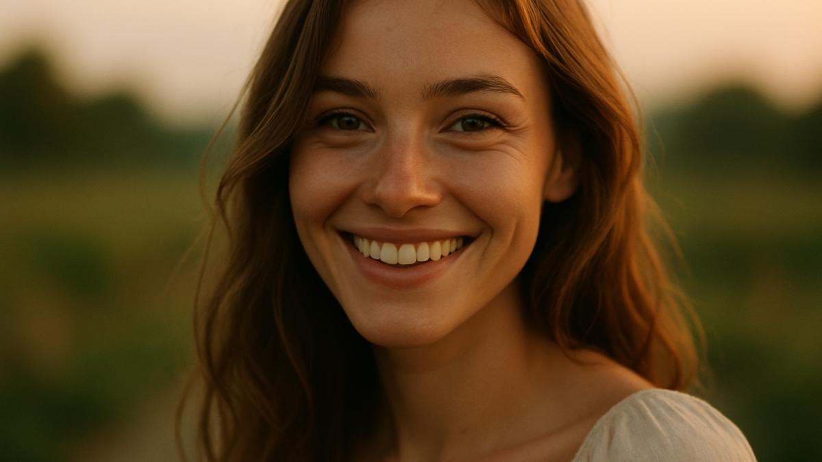 Улыбка глазами