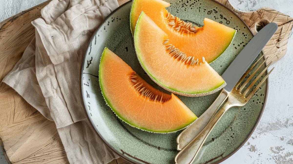 Ломтики дыни