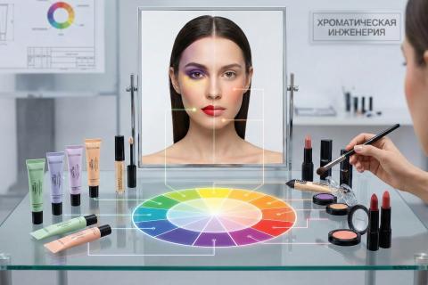 Хроматический дефолт: Почему ваш макияж превращает вас в 