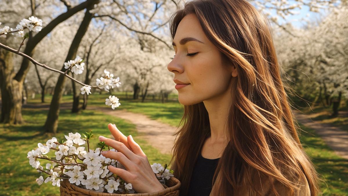 Весенний уход за волосами