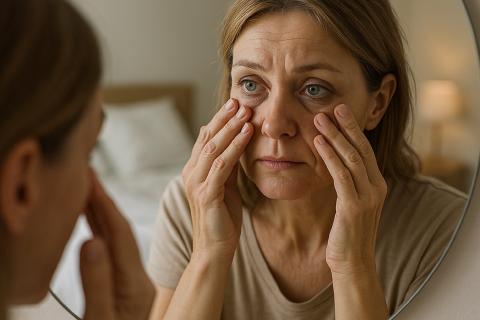 Обычная ложка вместо патчей: хитрый трюк визажистов стирает следы усталости и темные круги