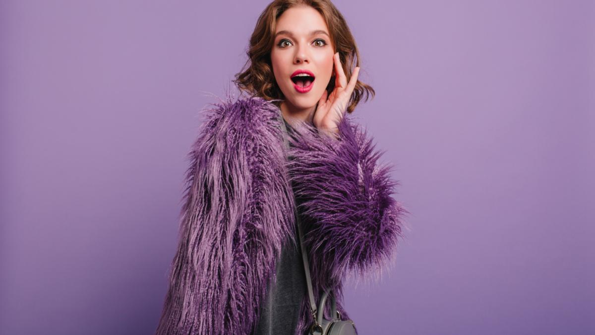 Модная девушка