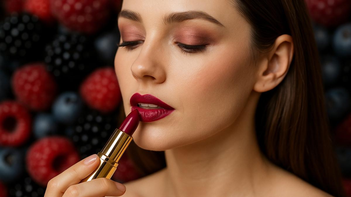 Ягодная помада