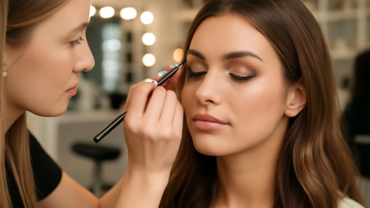 Макияж в салоне красоты