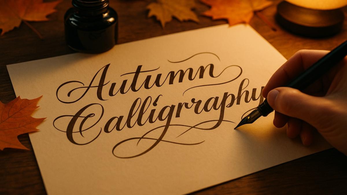 Осенняя каллиграфия