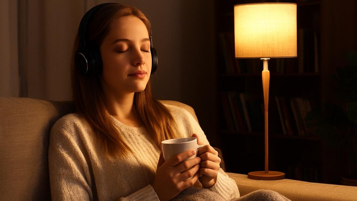 Вечернее расслабление под музыку