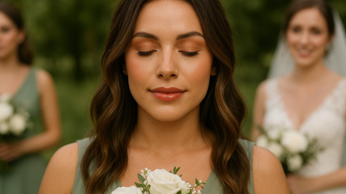 Летний макияж подружки невесты