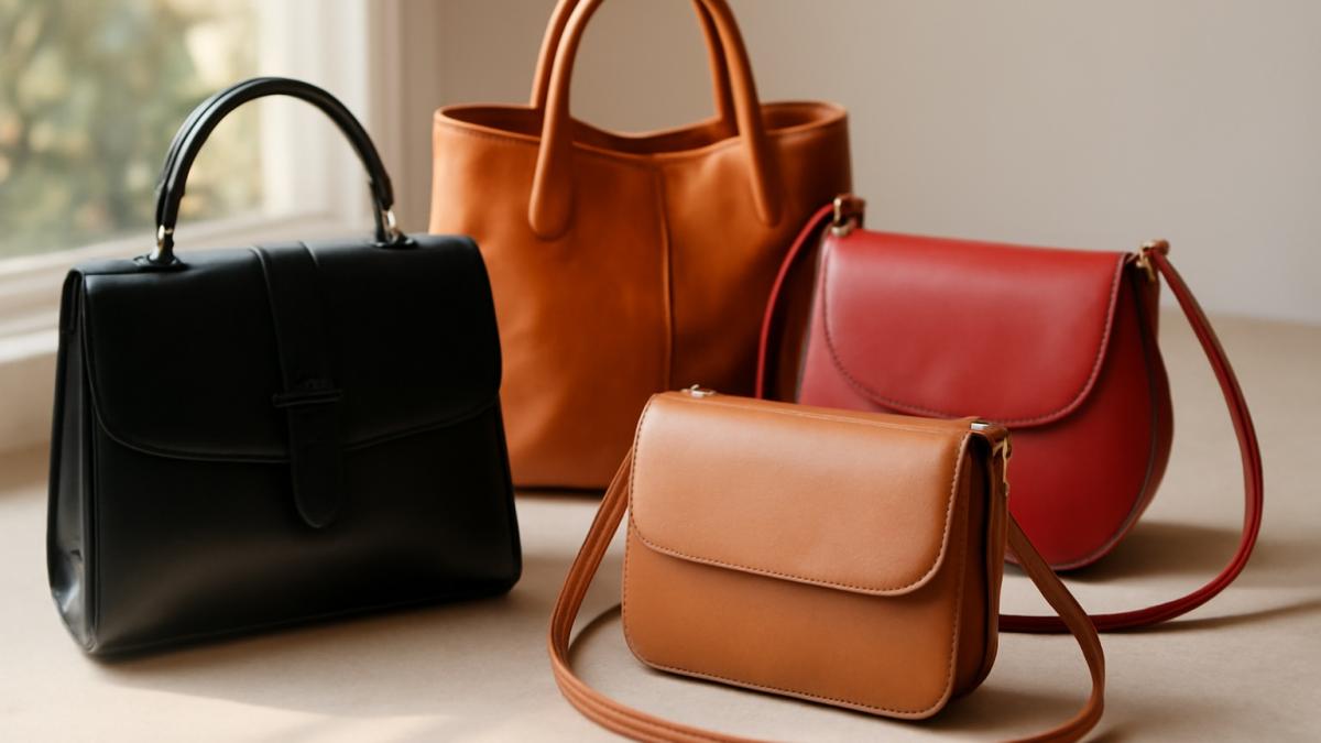Коллекция кожаных сумок