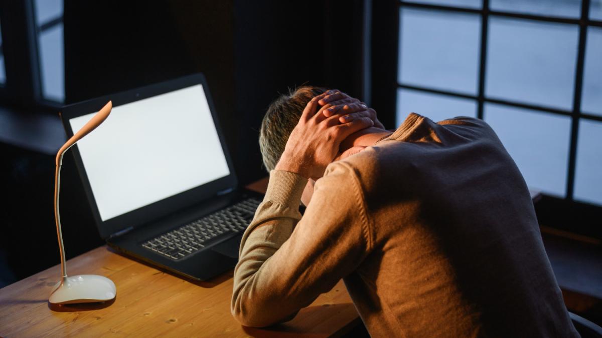 Парень после расставания