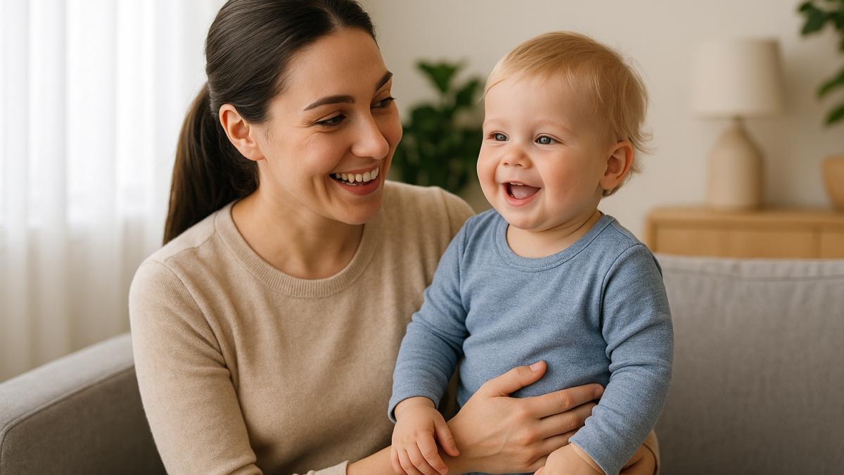 няня с ребенком