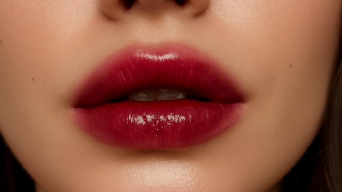 Джемовые губы с ягодным оттенком