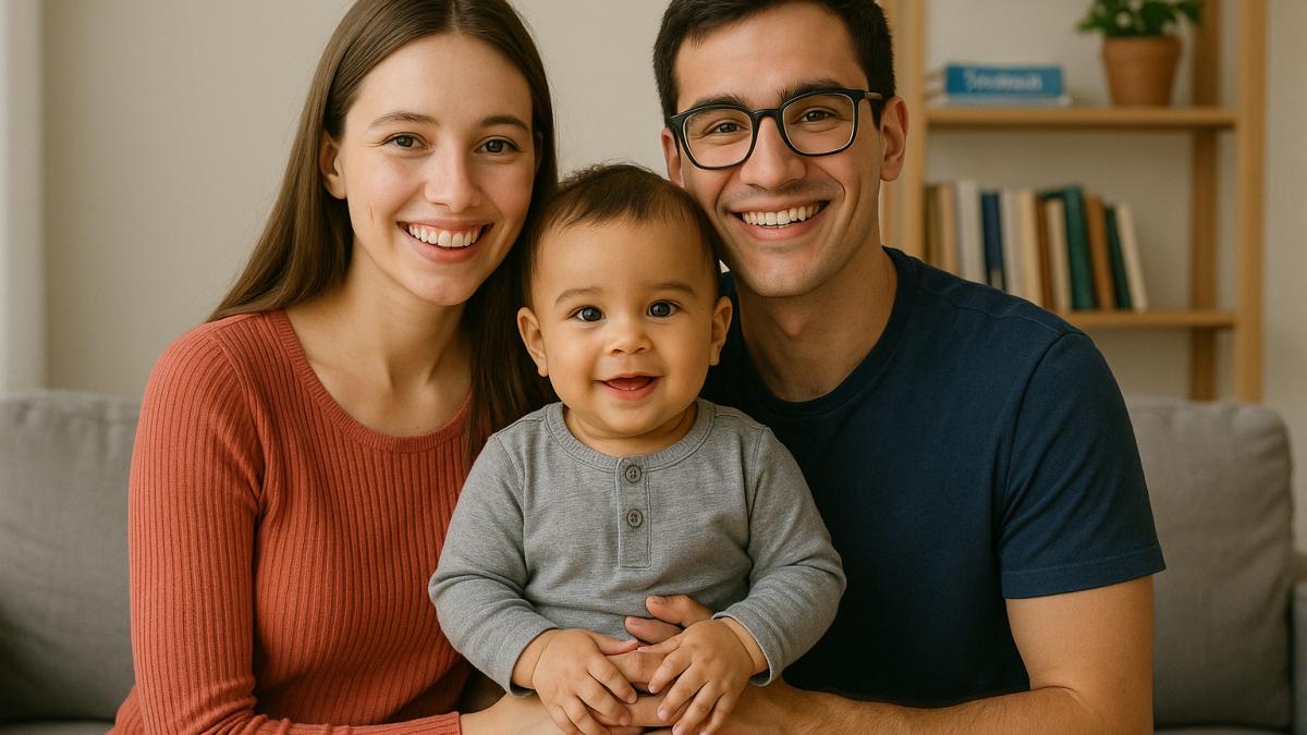 Молодая студенческая семья