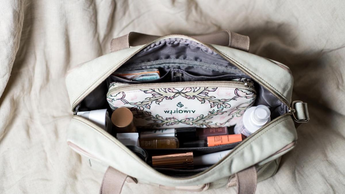 Фото косметички в сумке