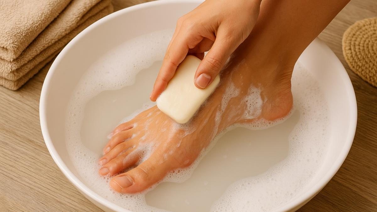 Уход за кожей ног