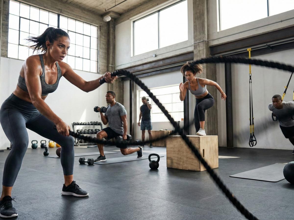 Круговая тренировка против жира: почему 20 минут активного сета эффективнее часа бега