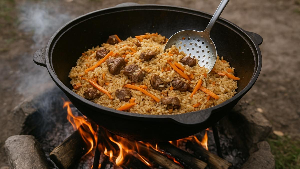 Плов в казане