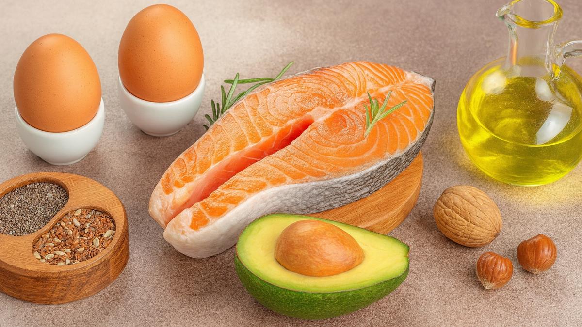 Полезные продукты с омега-3 и жирами