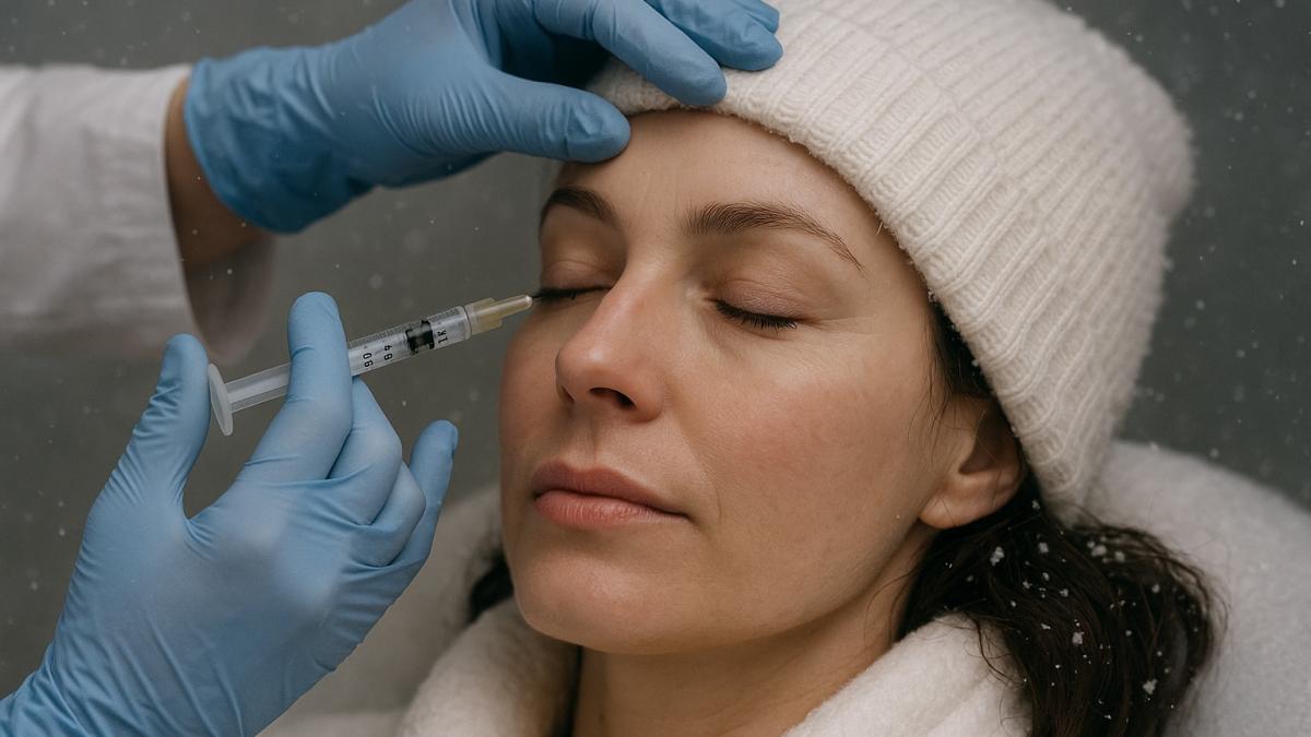 Зимняя косметологическая процедура