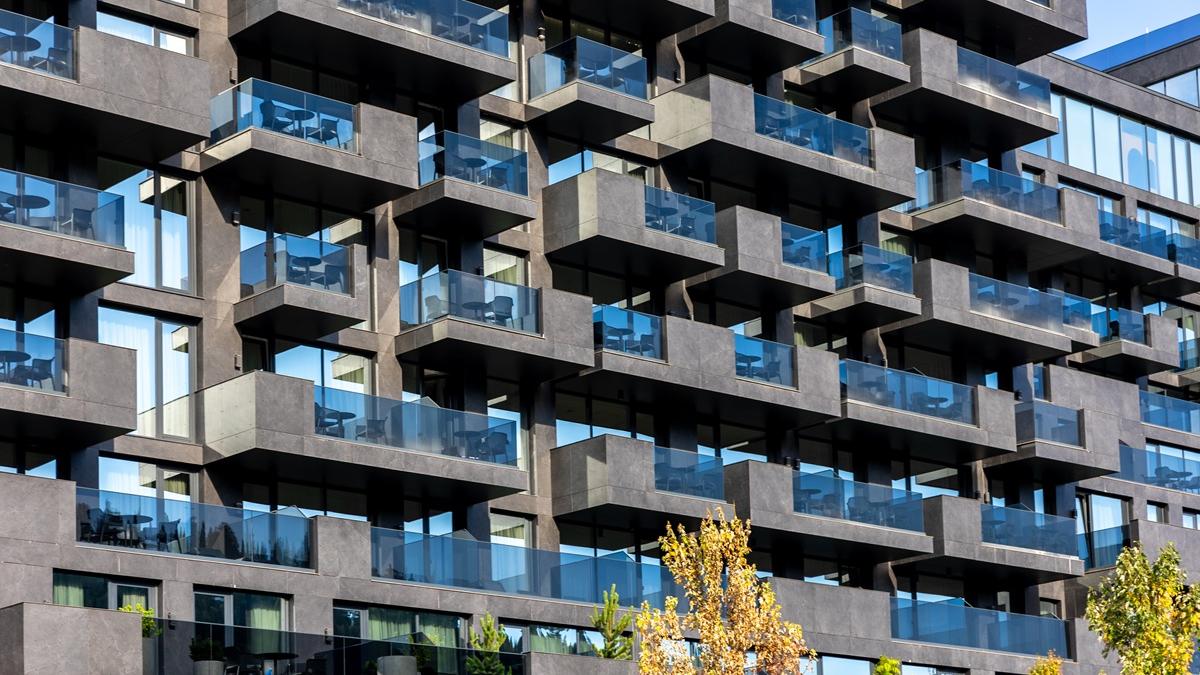 Современное жилое здание